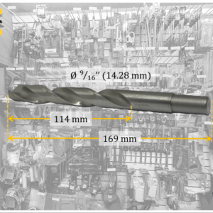 Broca helicoidal para metal HSS G 9/16″ Bosch
